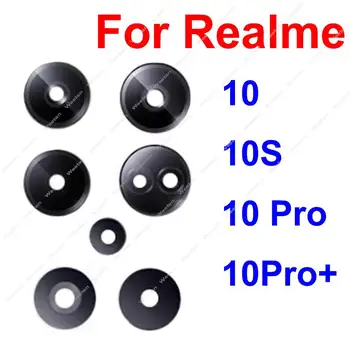 Стъклен обектив на задната камера за Realme 10 10Pro + 10pro plus 10S 4G 5G Стъклен обектив на задната камера с подробности-стикери