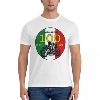 Тениска Moto Guzzi 100 Years Classic, тениски големи размери, мъжки ризи