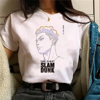 Тениски Slam Dunk, женска тениска с комиксами Японската манга манга за момичета, градинска дрехи с комиксами