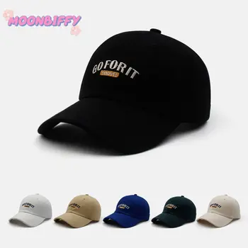 Улични памучни шапки с еднакво бродерия, мъжки и дамски шапки в стил хип-хоп, слънчеви регулируеми шапки за тийнейджъри, бейзболни шапки Gorras