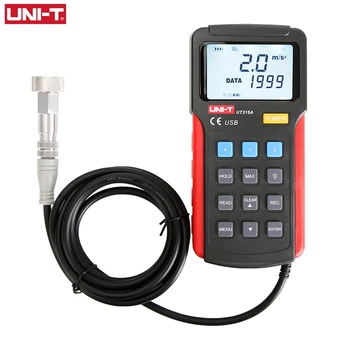 Цифрови вибротестеры UT315A Vibração уреди за измерване на ускорение, скорост, преместване, сонда-анализатор на USB
