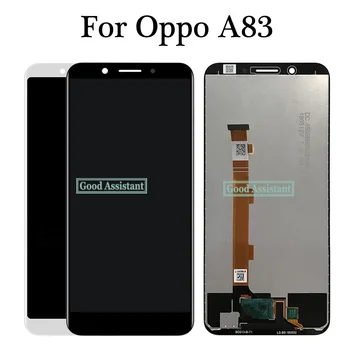 Черен/бял 5,7 инча за Oppo A83 LCD сензорен дисплей, дигитайзер, монтаж, резервни части