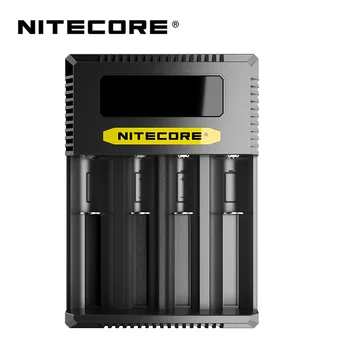 Четырехканальное умно бързо отлично зарядно устройство NITECORE CI4, съвместимо с литиево-ионными и Ni-MH/Ni-Cd батерии