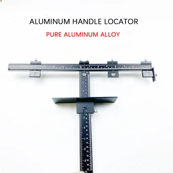 Изцяло алуминиев ръчен перфоратор, позлатени лампа, аксесоари за врати дръжката е от алуминиева сплав, ръчна бормашина, удобен монтаж перфоратор